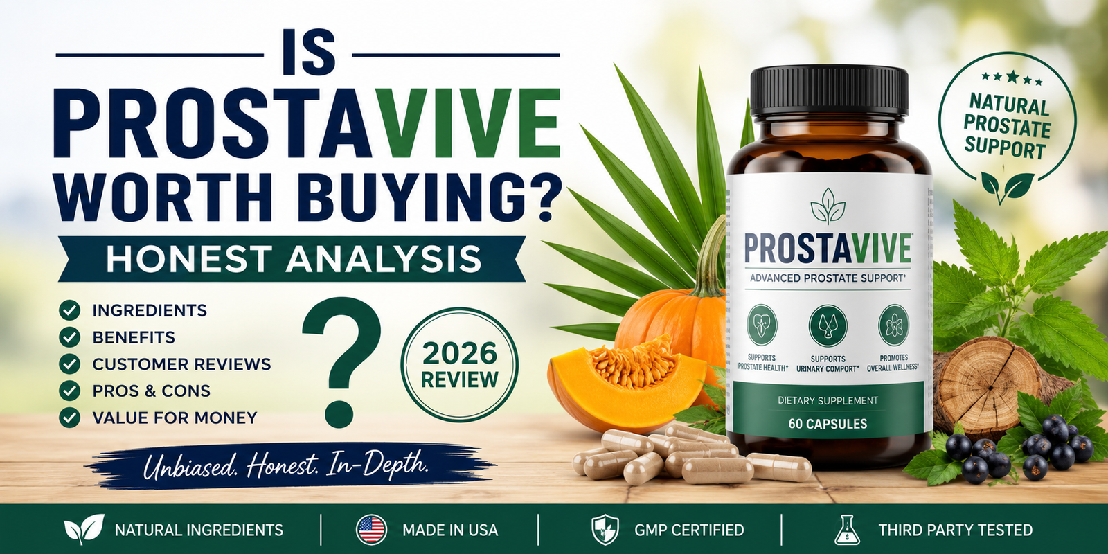 Is ProstaVive Worth Buying? Honest Analysis